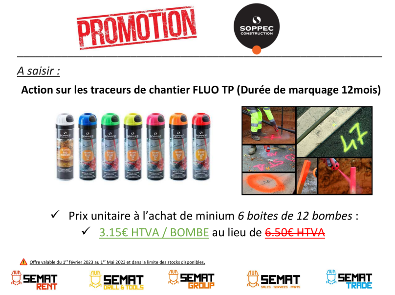 PROMOTION SOPECC A SAISIR AU MAGASIN !