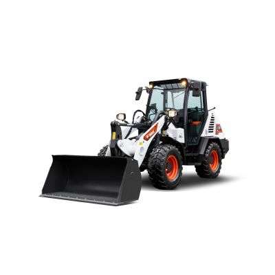 Chargeuse articulée Bobcat L75 3/4 avant studio